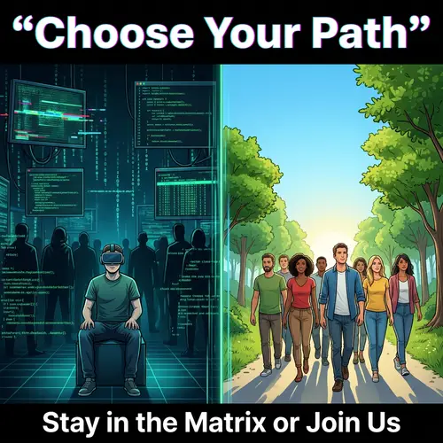 Choose Your Path: Matrix or Freedom Journey