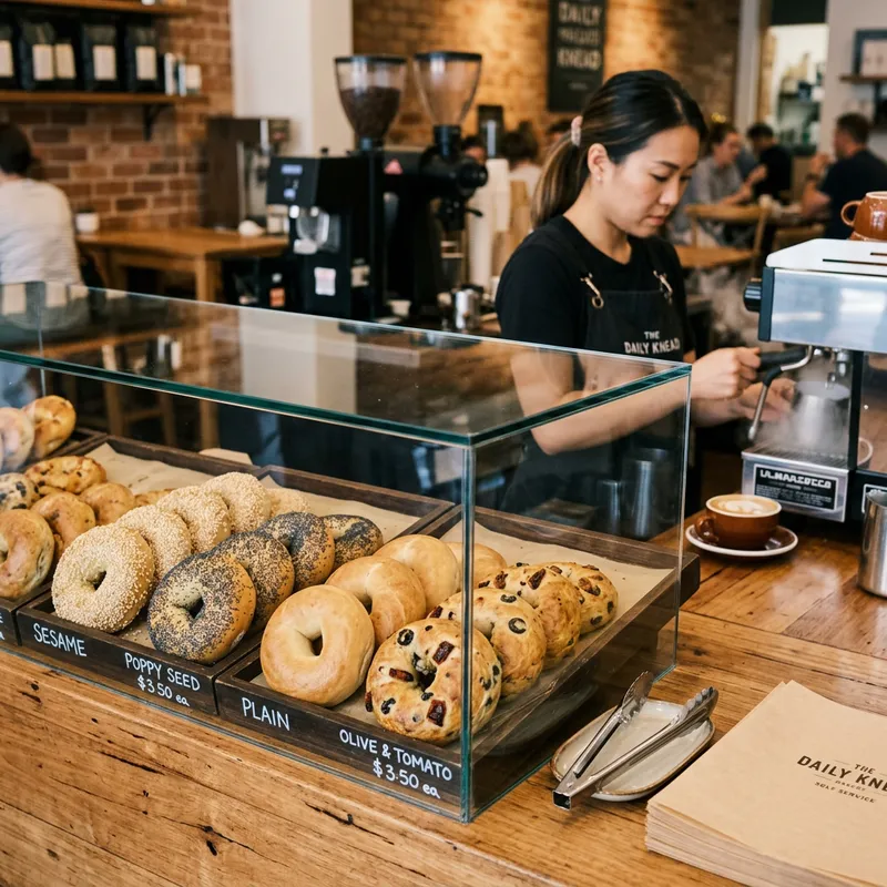 Freshly Baked Bagels: A Variety of Delicious Options