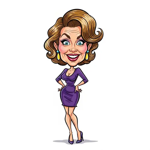 Seductive Sexy Caricature Art