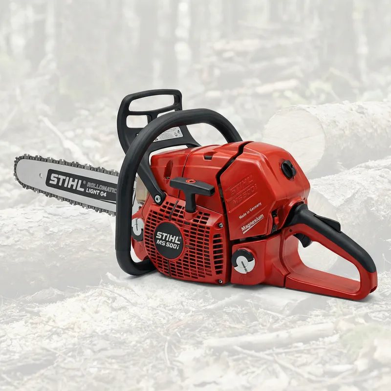 Stylish Red and Black Chainsaw - Top Quality Branding