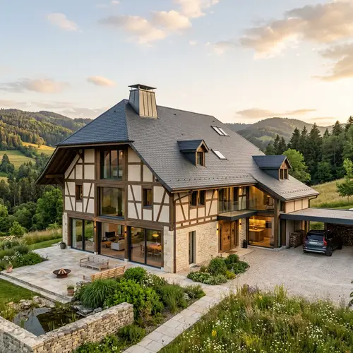 Modern Franche-Comté Farmhouse Design