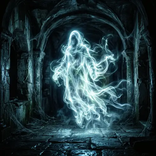 Ethereal and Translucent Ghost Design | Supernatural Experience