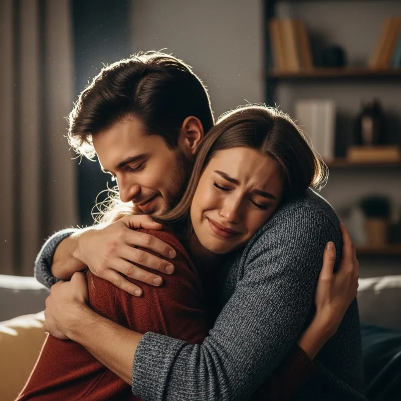 Forgiveness Between Friends: A Warm Hug