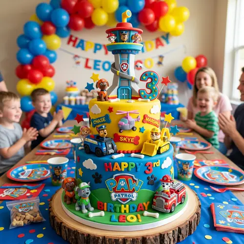 Paw Patrol Cake Ideas for 3-Year-Old Boys