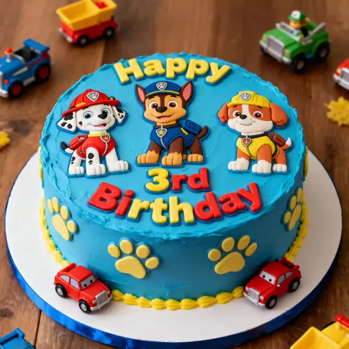 Paw Patrol Cake Ideas for 3-Year-Old Boys
