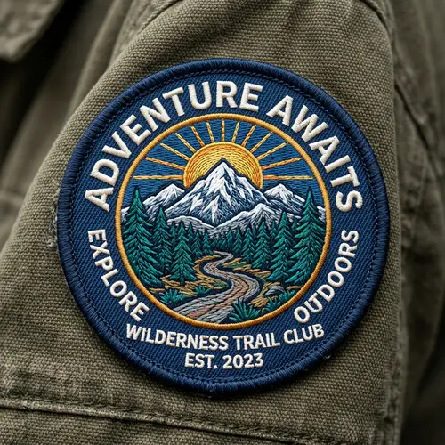 Embroidered Style Patch - Unique Designs & Quality