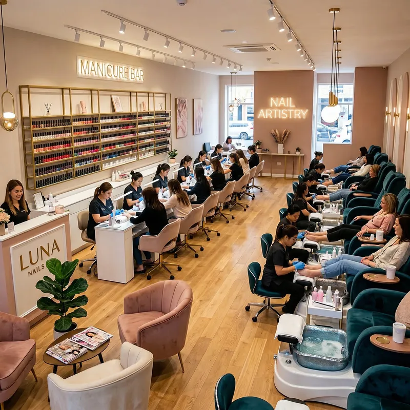 Stunning Nail Studio Interior Design Ideas