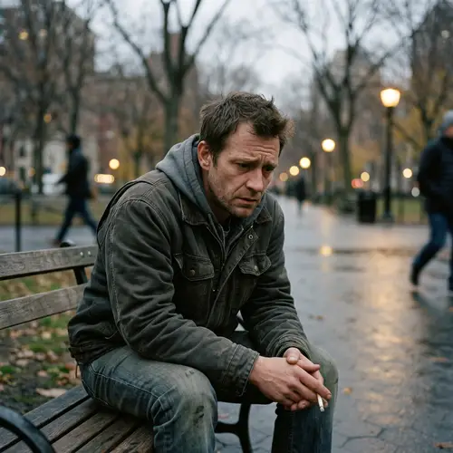 The Life of a Struggling Man