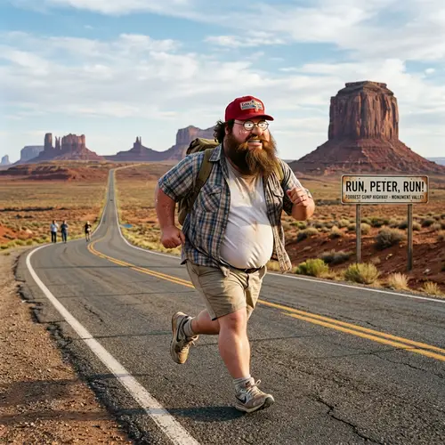 Petter Griffin as Forrest Gump: Family Guy Crossover Fun