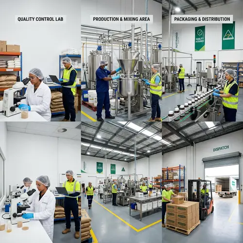 Australian Health Product Manufacturing Factory