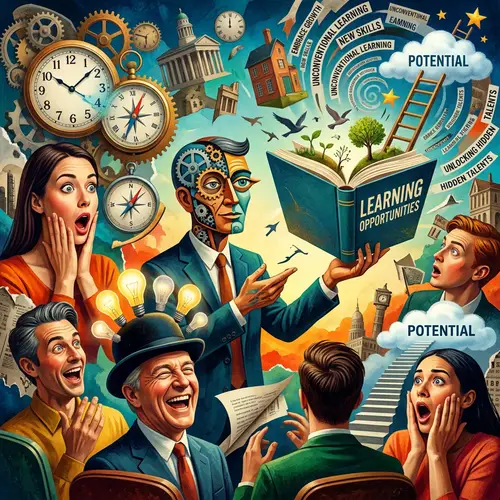 Surreal Coaching Session: Vibrant Learning Opportunities