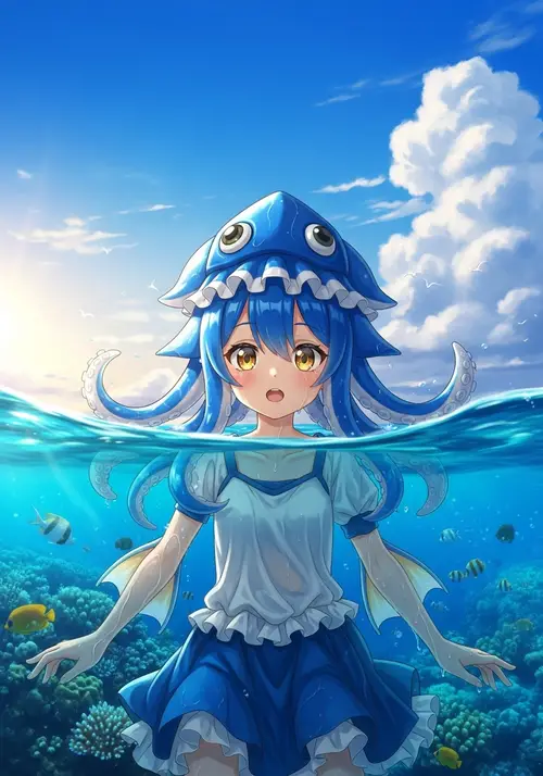 Ikamusume: The Squid Girl Icon