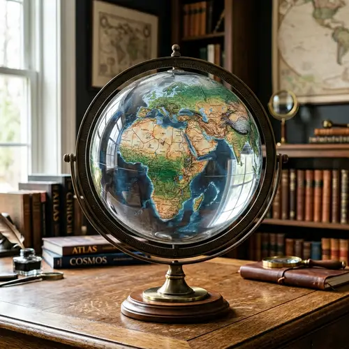 Transparent Globe - Clear World View