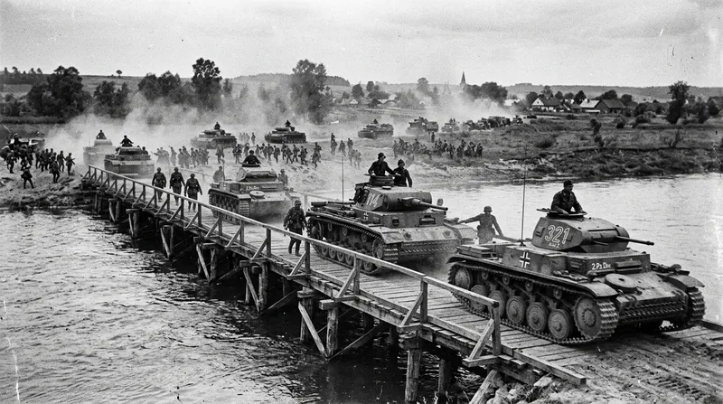 Historic German Panzer Tanks in Poland, 1939 Historic German Panzer Tanks in Poland, 1939