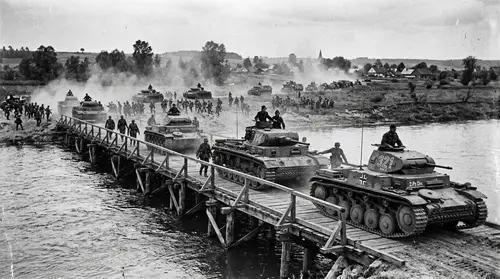 Historic German Panzer Tanks in Poland, 1939