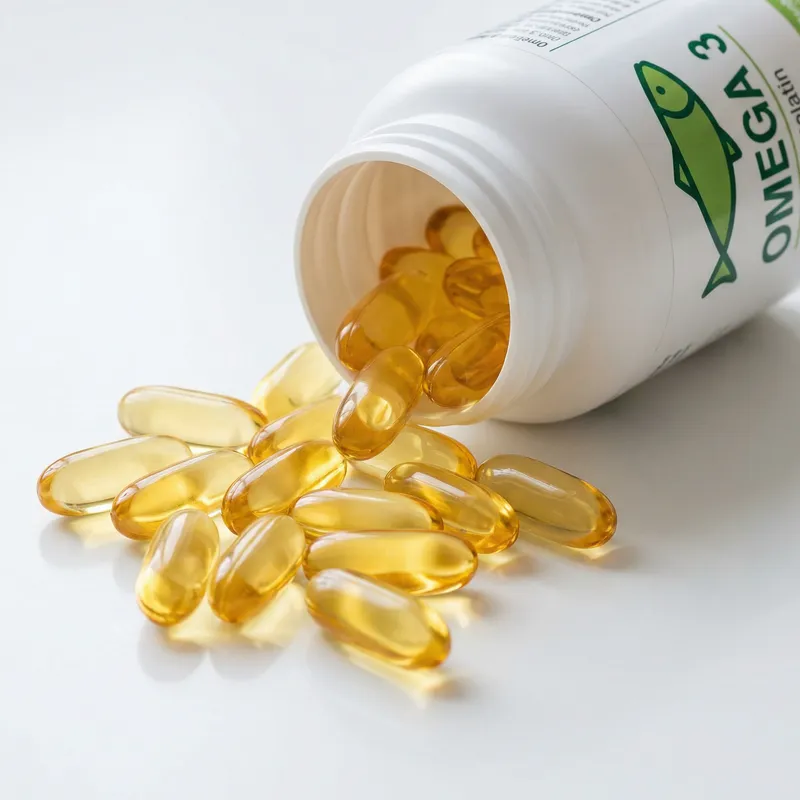 Stunning Omega 3 Gelatin Pills - Golden Liquid - Health Boost