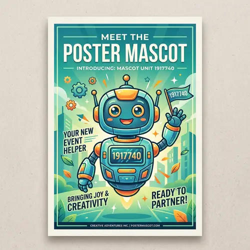 Creative Poster Mascot Designs