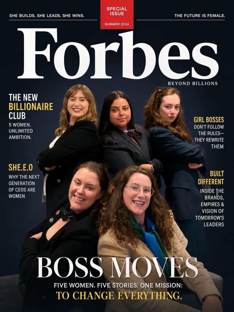 Empowering Girl Bosses: Forbes Cover Insights Empowering Girl Bosses: Forbes Cover Insights