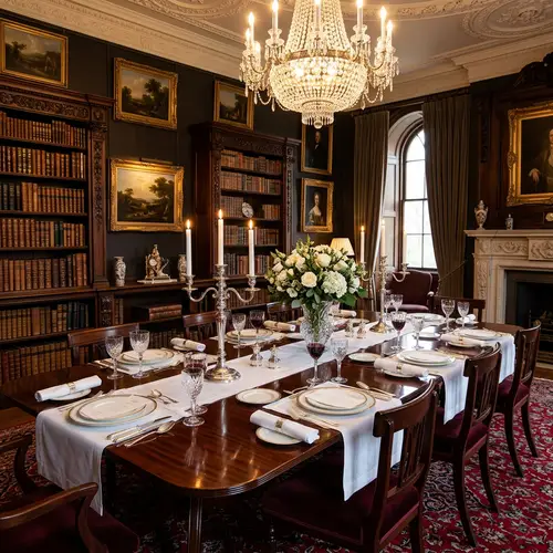 Sophisticated Dining Experience | Finely Crafted Table Setting