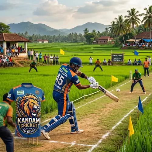 Kandam Cricket Lion Theme Jersey Design