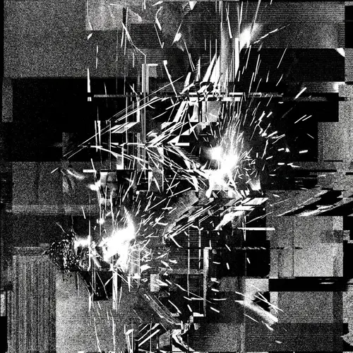 Abstract Black & White Glitch Art | Chaotic Aesthetics