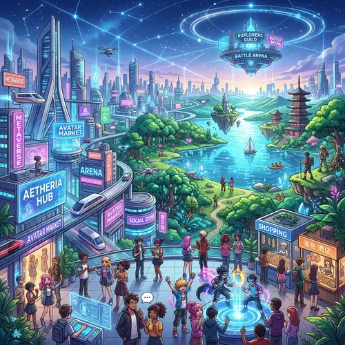 Web3 Metaverse: Imaginative Universe Inspired by Japanese Animation