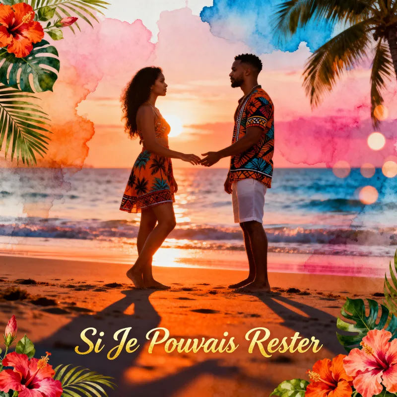 Si Je Pouvais Rester - Zouk Love Album Cover Art