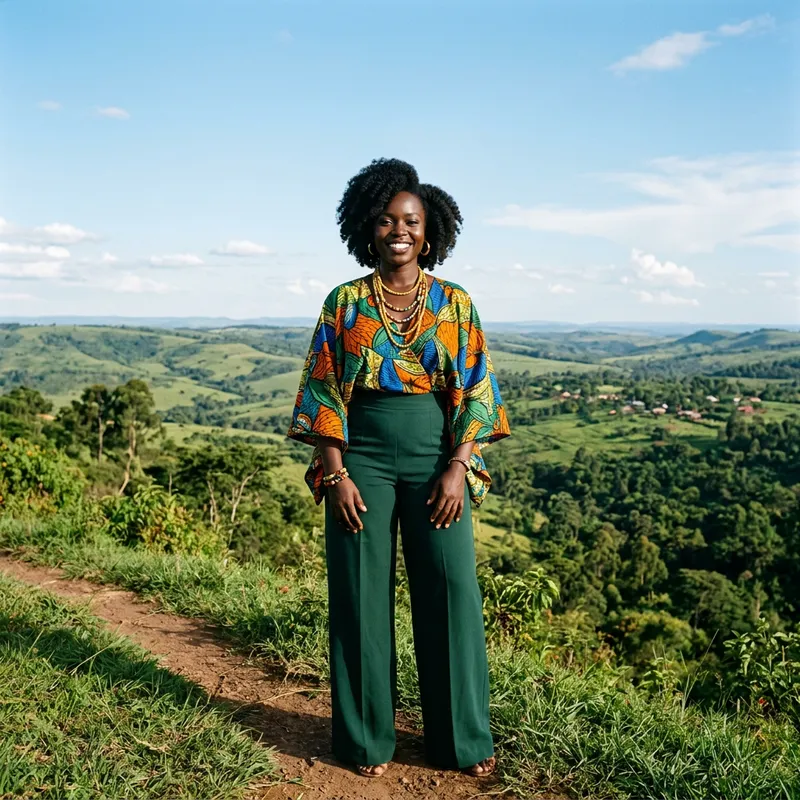 Celebrating Powerful Black Women in Vibrant Attire