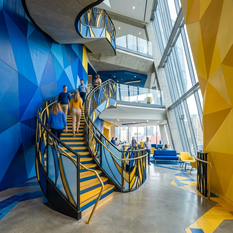 Captivating Blue and Yellow Color Combination Captivating Blue and Yellow Color Combination
