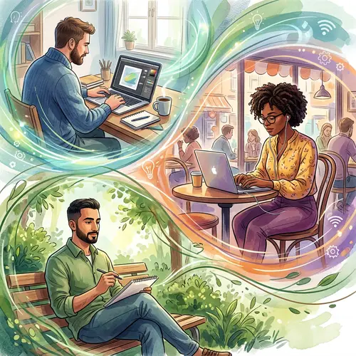 Freelancer Life: Creative Freedom & Dedication