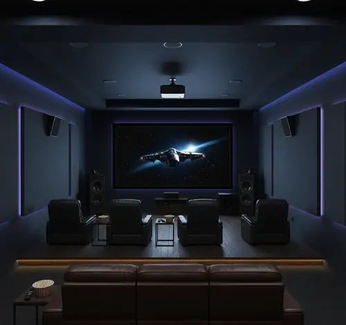 Build a Home Theatre for 6 with 120" Screen