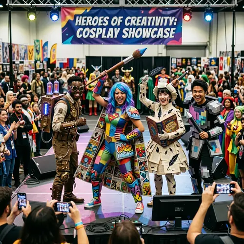 Thematic Costume Play: Heroes of Creativity Cosplay Events