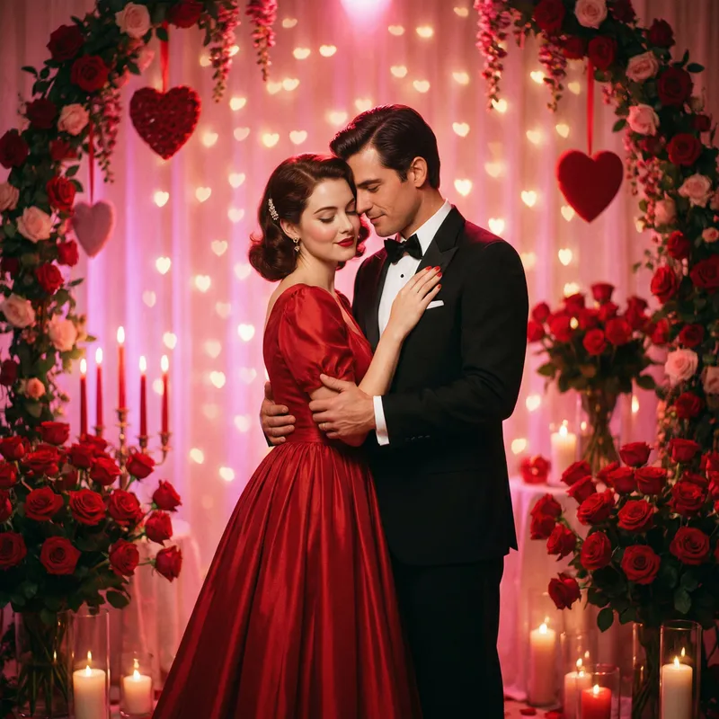 Elegant Valentine's Day Portraits for Couples Elegant Valentine's Day Portraits for Couples