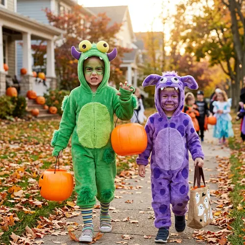 Kids Dressed Like Monsters - Fun Costumes for Children