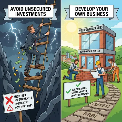 Develop Your Own Business | Secure Investments