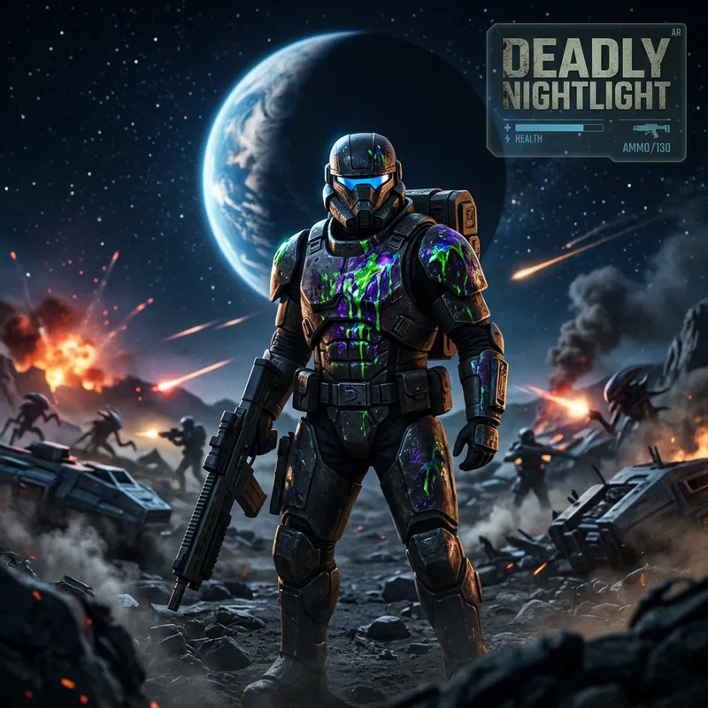 Star Trooper Battles for Earth in Game of Deathlight