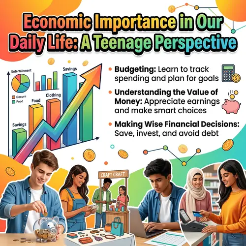 Economic Importance in Teenage Life: Budgeting, Value of Money & Wise Decisions
