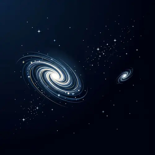 Spectacular Cosmos View - Modern Minimalist Space Art