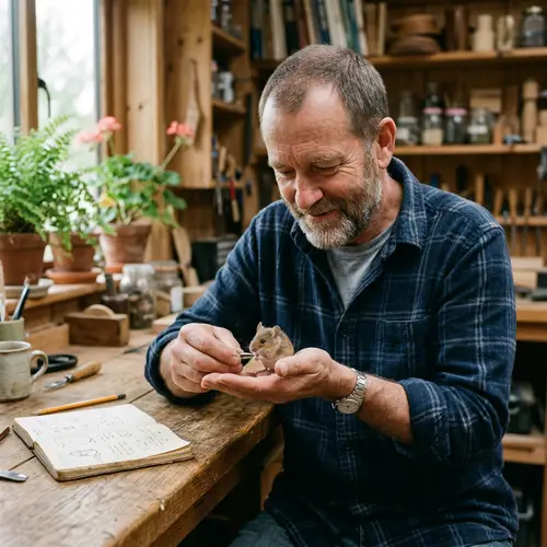 A Man and a Mouse - A Unique Tale