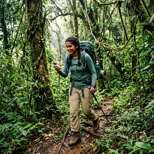 Expert Trekking Guide: Exploring Vibrant Jungle Trails