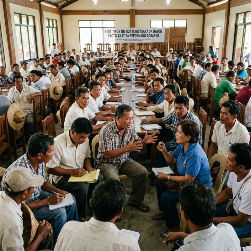 Filipino Farmers Meeting: 95 Pax Engaged in Discussion