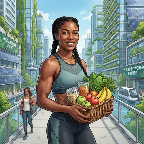 Sculpted Vegan Kim Constable: Future of Health & Sustainability