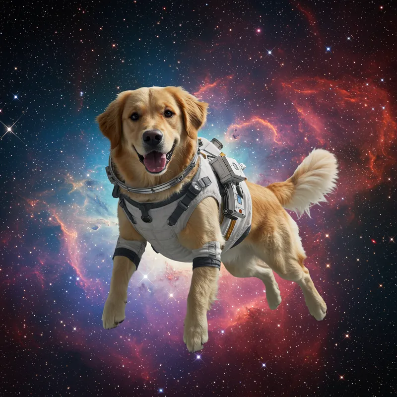 Dog in Space: A Cosmic Adventure