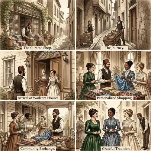 Vintage Home Shopping Experience: A Storyboard of Personalized Service