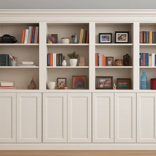 Stylish Wall of Cabinetry for Your Home