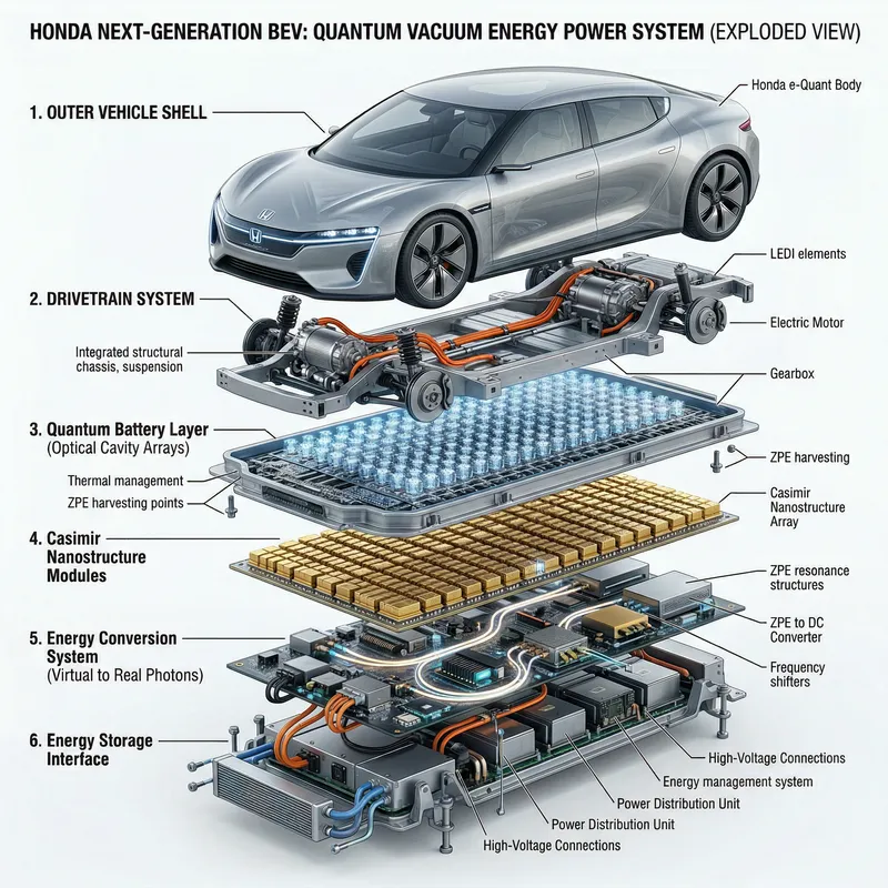 Honda Next-Gen BEV: Quantum Vacuum Energy Diagram