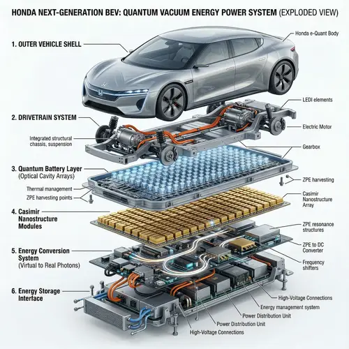 Honda Next-Gen BEV: Quantum Vacuum Energy Diagram