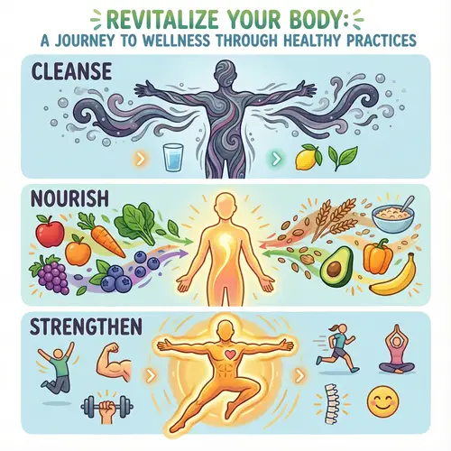 Cleanse, Nourish, Strengthen: Revitalize your Body with Healthy Practices