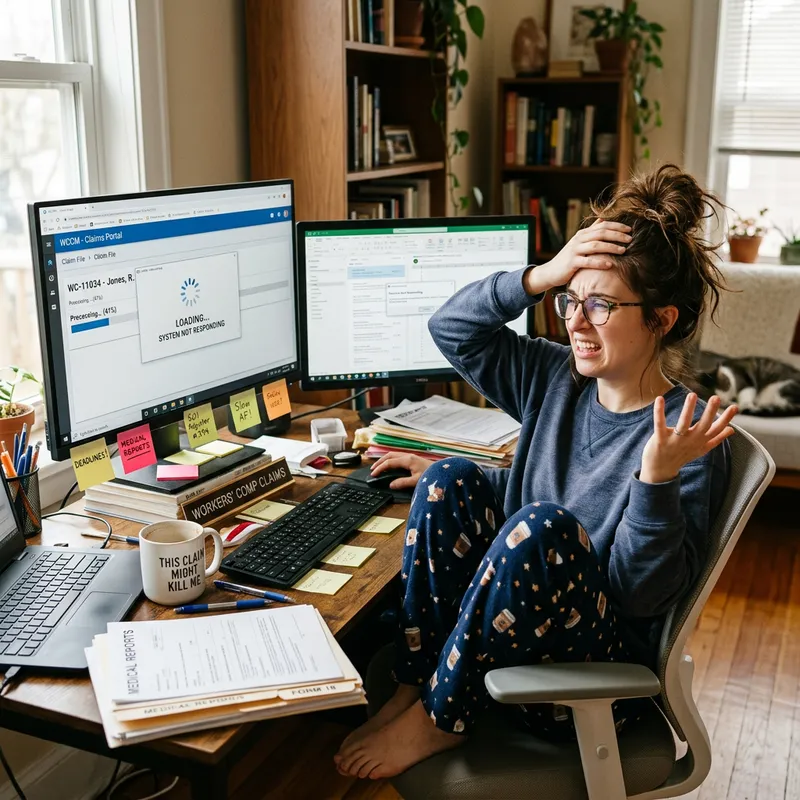 Funny Work-from-Home Pajama Adjuster