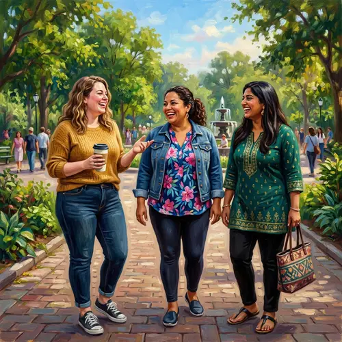 Celebrating Curves: Confident Women in Everyday Life